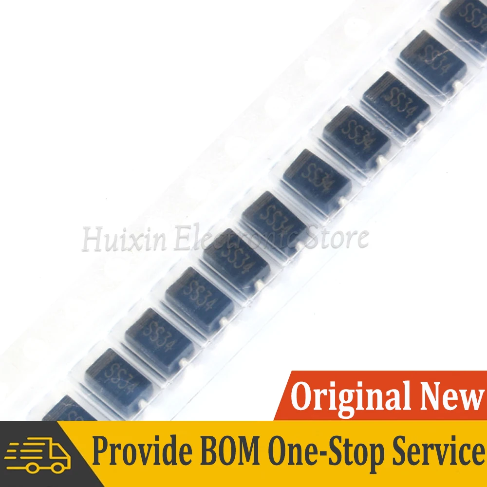 

20pcs 1N5822 SMA SS34 SMD DO-21c IN5822 Schottky Diode SS34