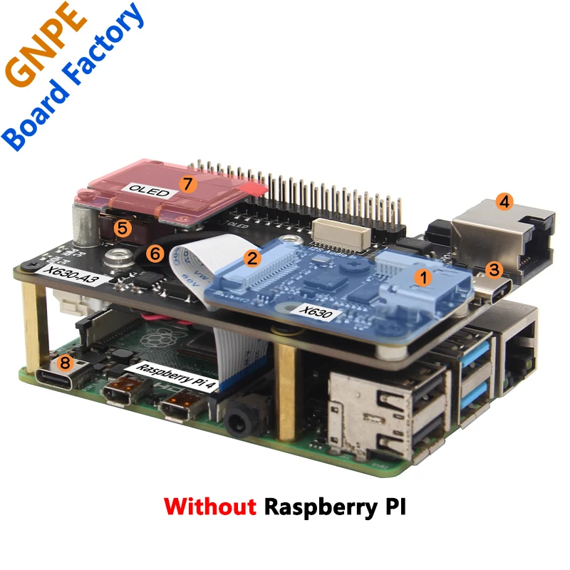 Raspberry PI 4 PiKVM-A3 HAT управление пультом дистанционного управления и обслуживание