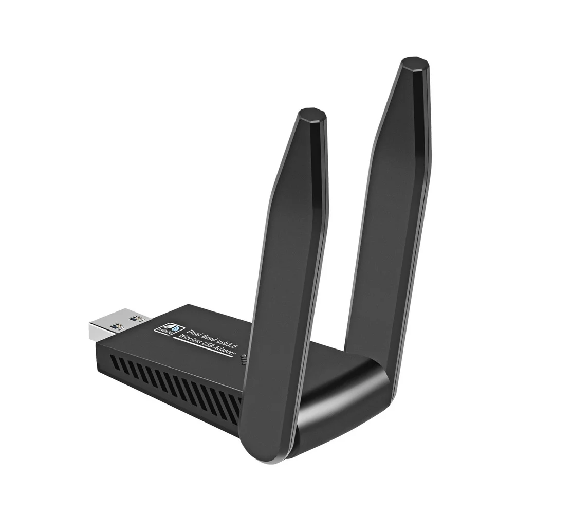 

USB 3.0 Wifi Adapter 1300Mbps Dual Band Antenna 2.4G/5.8G Ethernet Network Card Wireless Wifi Receiver For PC Laptop