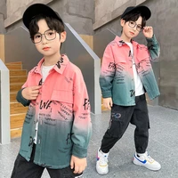 boys babys blouse coat jacket outwear 2022 stylish spring autumn overcoat top party high quality childrens clothing