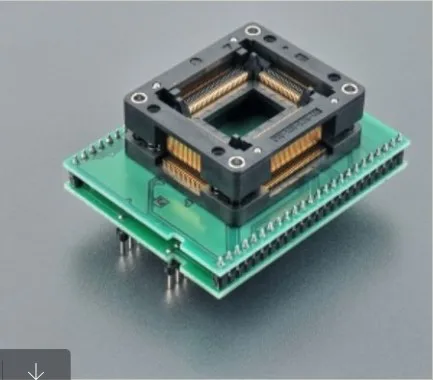 DIL48/QFP100 ZIF TMPM370-1 Chip burning recording base test base