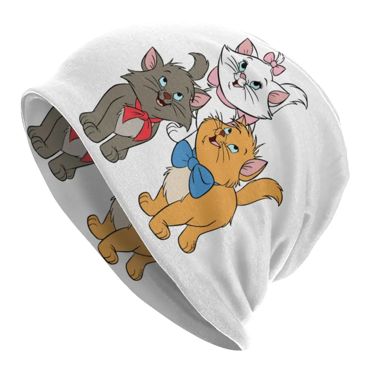 

Marie Cat Beanie Cap Unisex Winter Warm Bonnet Femme Knitting Hats Street Outdoor Ski Cartoon Kitten Beanies Caps For Men Women