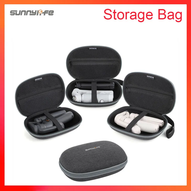 

Storage Bag For DJI OM6/5/4 SE Osmo Mobile 3 Insta 360 Flow/Zhiyun Stabilizer Handbag Carrying Case Handheld Gimbal Accessories