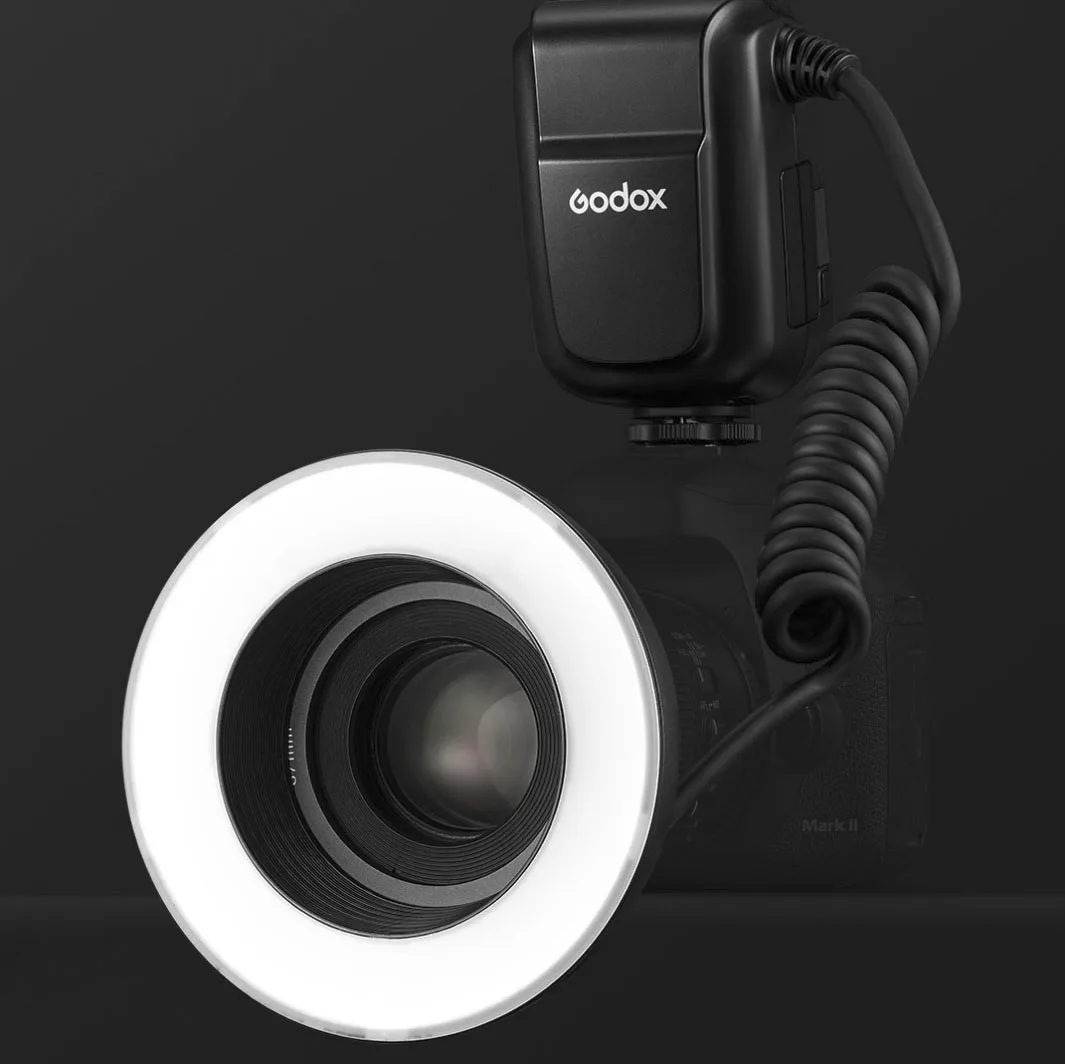 Вспышка Godox для макросъемки камеры Nikon Sony Canon стоматологических и офисных