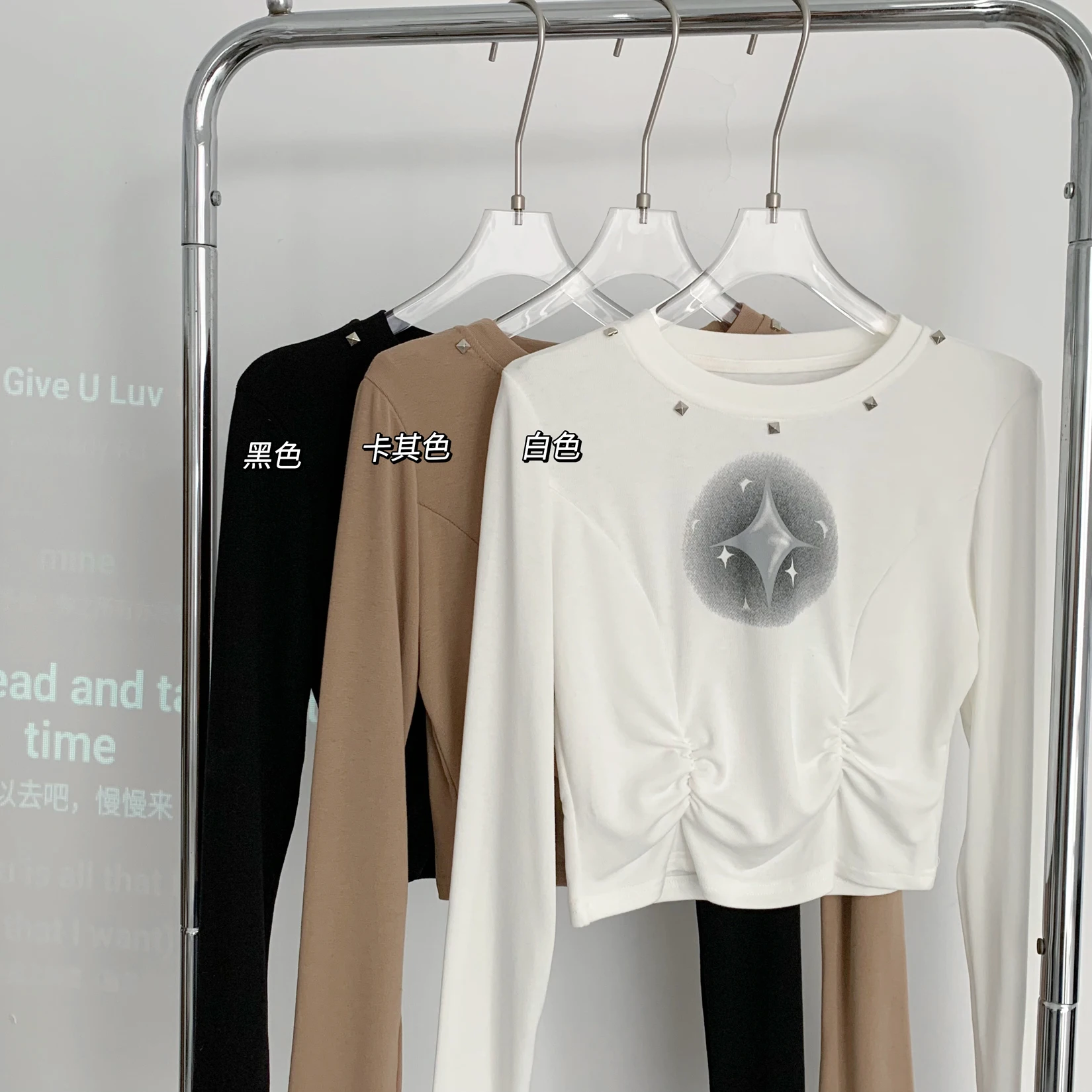 Женская плиссированная футболка в американском ретро-стиле Y2K дизайнерский топ с