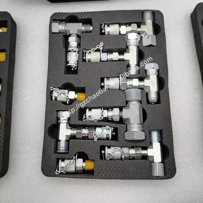 

Детали строительной техники, гидравлическая муфта из нержавеющей стали, универсальный испытательный шланг и фитинг гидравлического масла