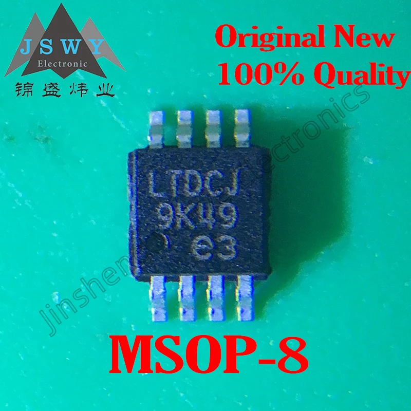 

5PCS LT3580EMS8E#PBF LT3580 Silkscreen LTDCJ SMD MSOP-8 Switching Regulator 100% Brand New Original From Stock Free shipping