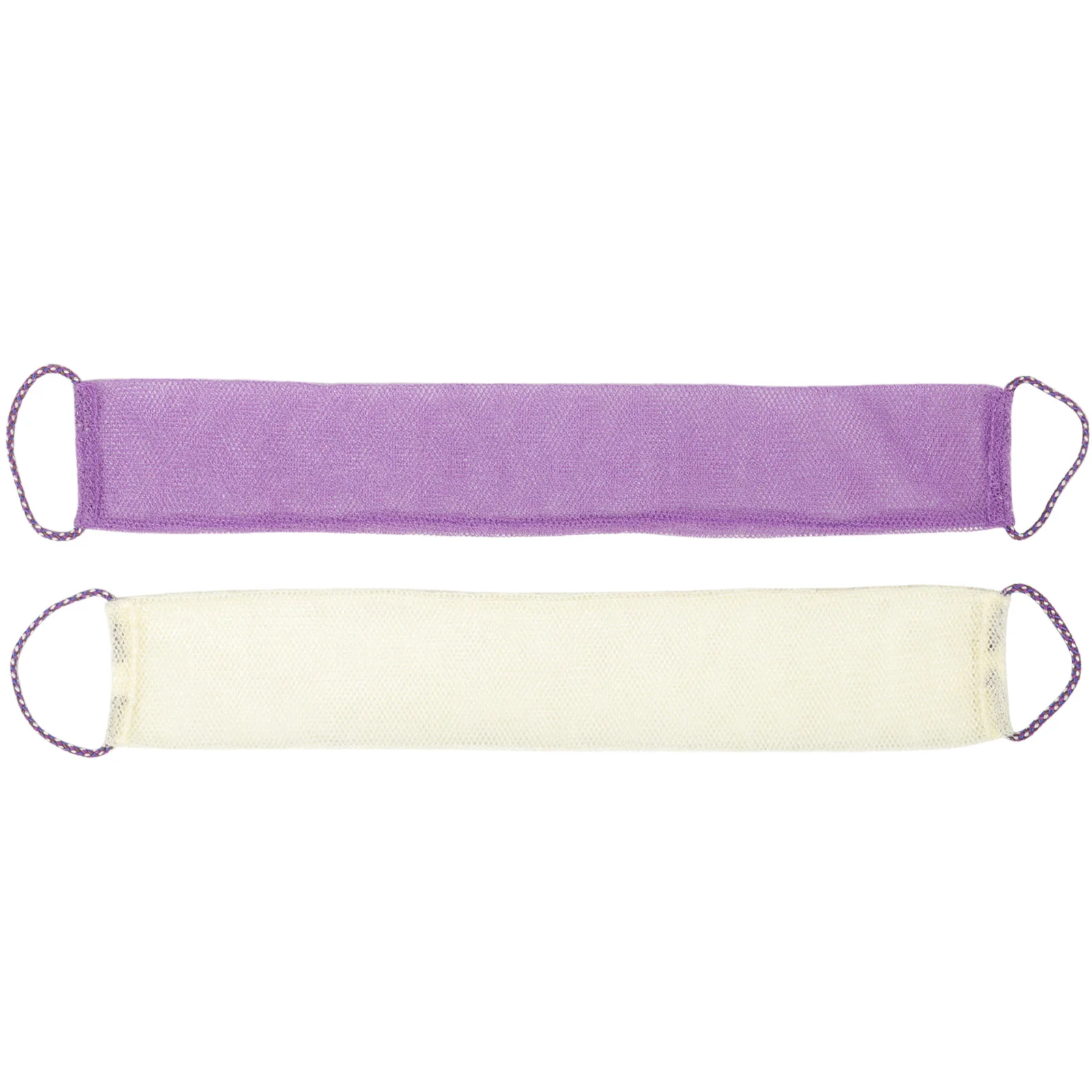 

2pcs Exfoliating Cloth Bathing Scrubber Bath Washing Towel Shower Scrubber Accessory