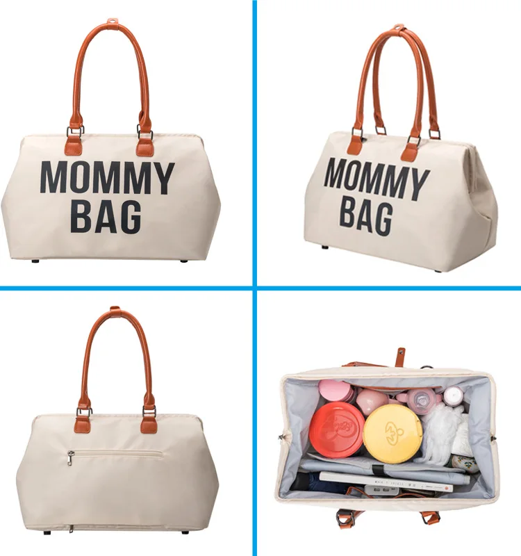 Baby Diaper Bag Mommy Bags for Hospital & Functional Large Baby Diaper Travel Bag for Baby Care