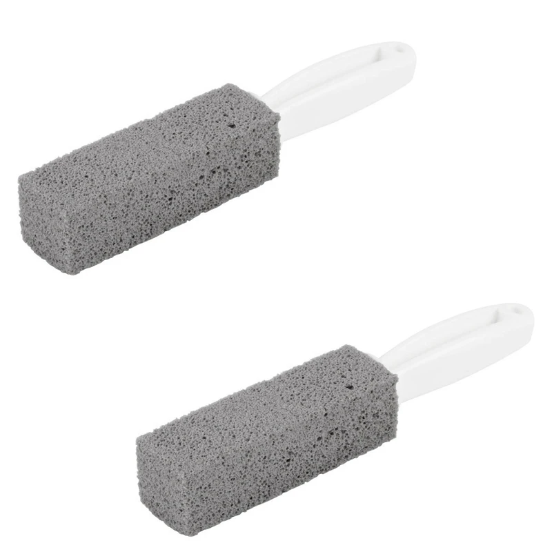 

Pumice Stone Toilet Bowl Cleaner Multi-Purpose Pumice Stone Cleaning Stick W/ Handle For Toilet Bowl, Rust ,Grill & Household Cl