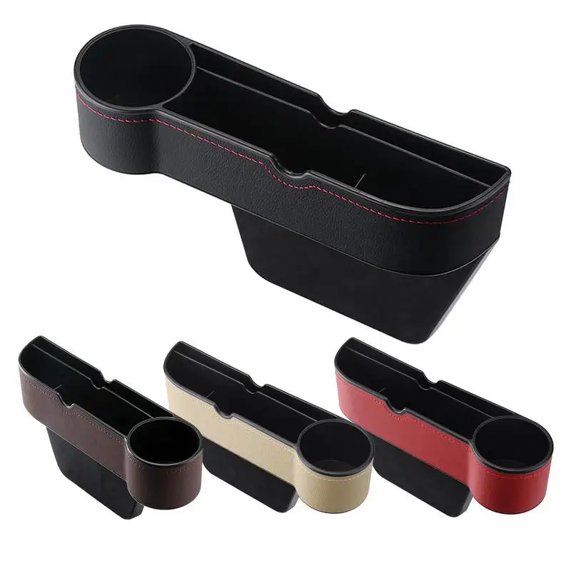 

Universal Crevice Side Storage Box Auto Seat Storage Box Interior Accessory 2 Pcs Storage Box for Car Durable and Comfortable