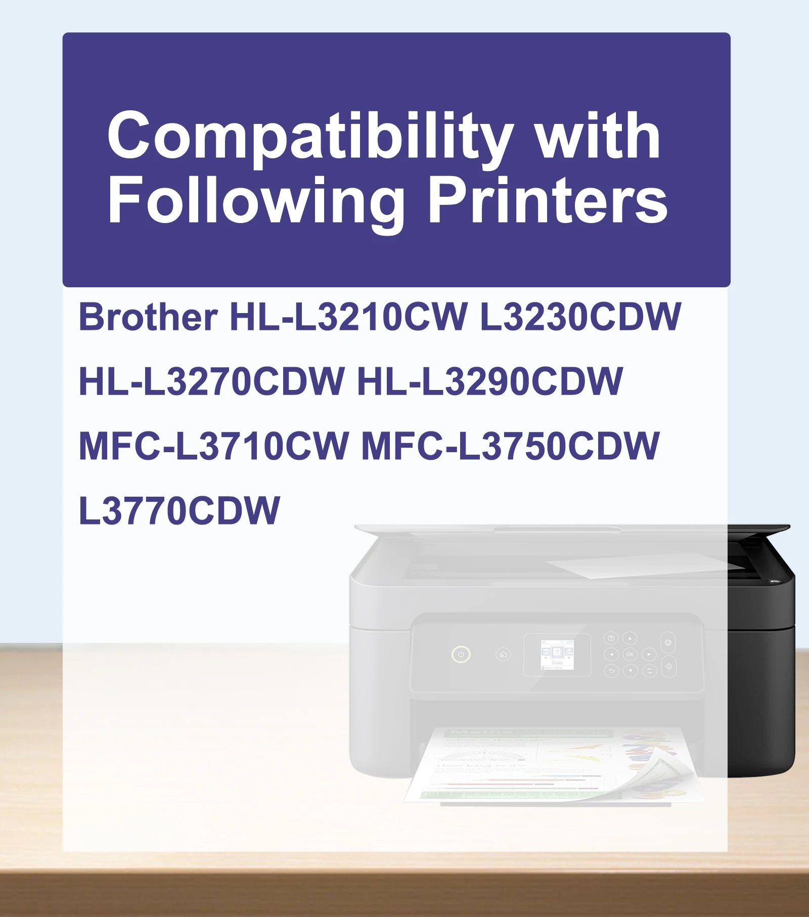 OGOUGUAN совместимый с TN223 TN227 тонер-картриджи на 3000/2300 страниц высокой яркостью