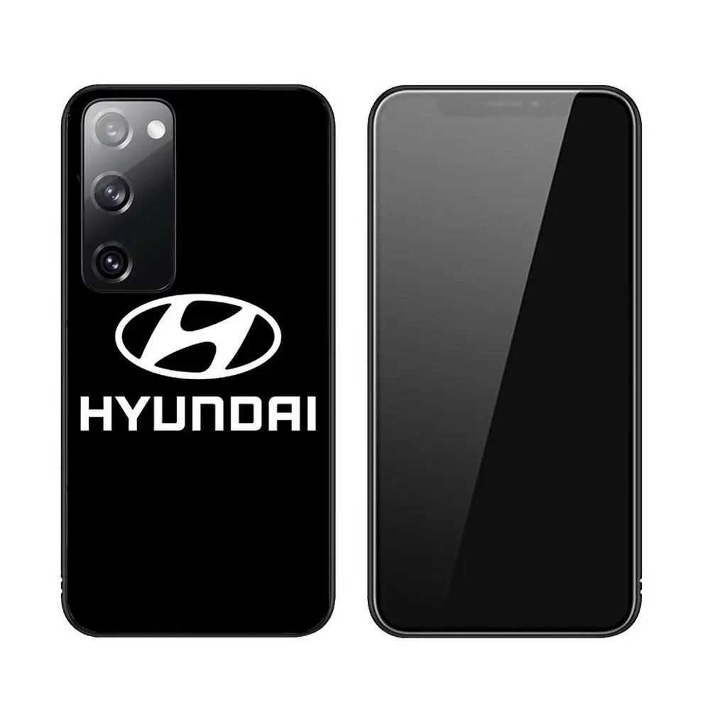 Hyundai Motor Phone Case Luxury Fashion For Samsung Galaxy S23 S21 S10 S30 S20 S22 S8 S9 S30 Pro Plus Ultra Fe Soft Phone Covers