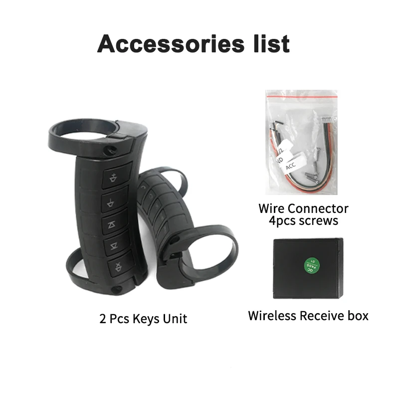 Пульт дистанционного управления на руль 10 клавиш беспроводной адаптер для