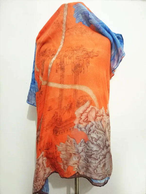 Роскошный брендовый дизайнерский шарф без ограничений женский большой платок на