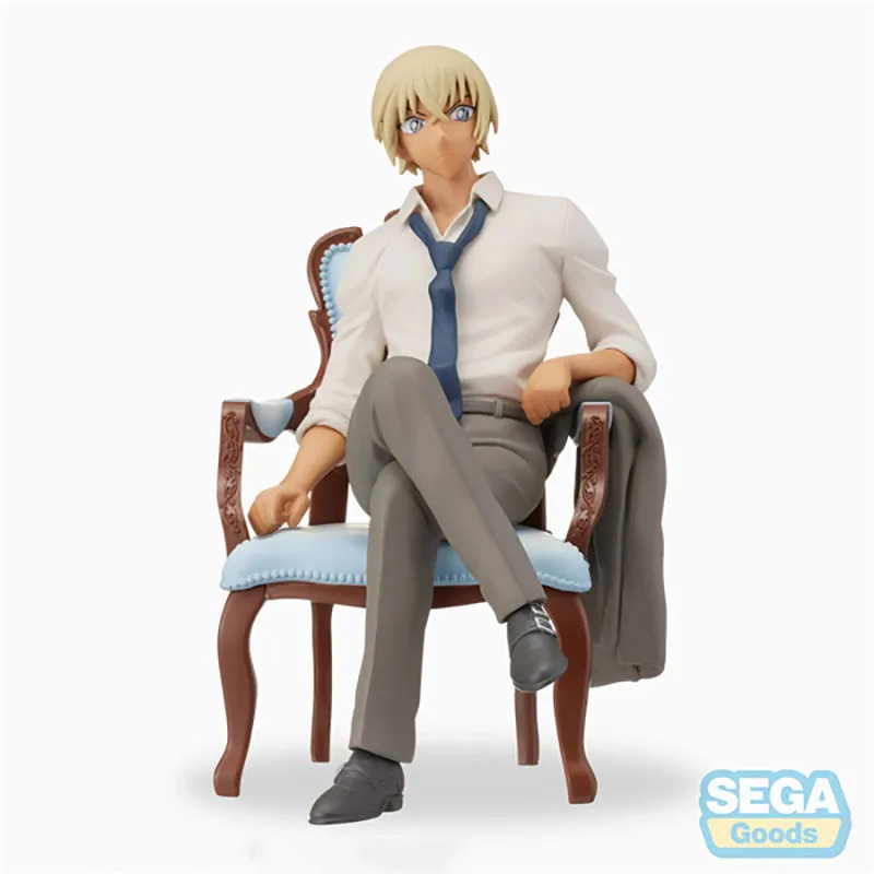 

Original SEGA Detective Conan Toru Amuro Figure Genuine Japan Anime Bourbon Furuya Rei Doll Toy Model Collection Gift