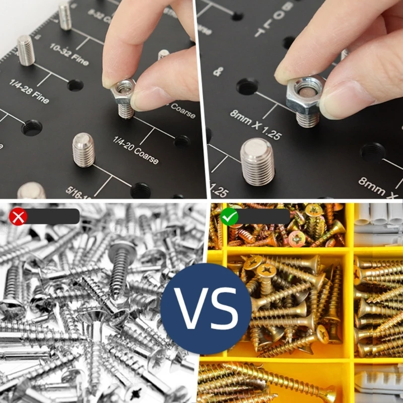 Болт гайка винт инструмент для проверки резьбы измеритель со стандартными 14 и