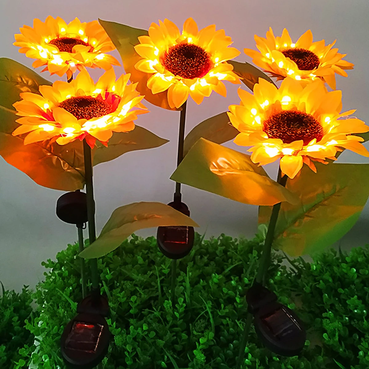 Светодиодные Лампы Для Газона На Солнечной Энергии Водонепроницаемая Лампа