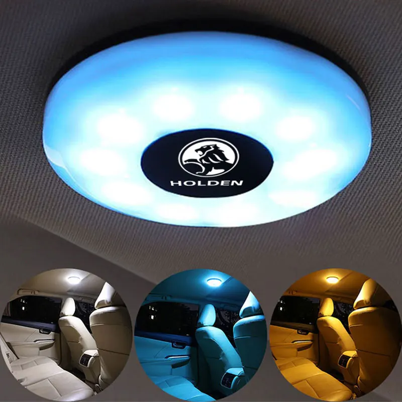 

LED Night Car Backseat Ceiling Roof Light Kits Vehicle Indoor Lamp Magnetic Interior Reading Light For Holden Astra Cruze Monaro