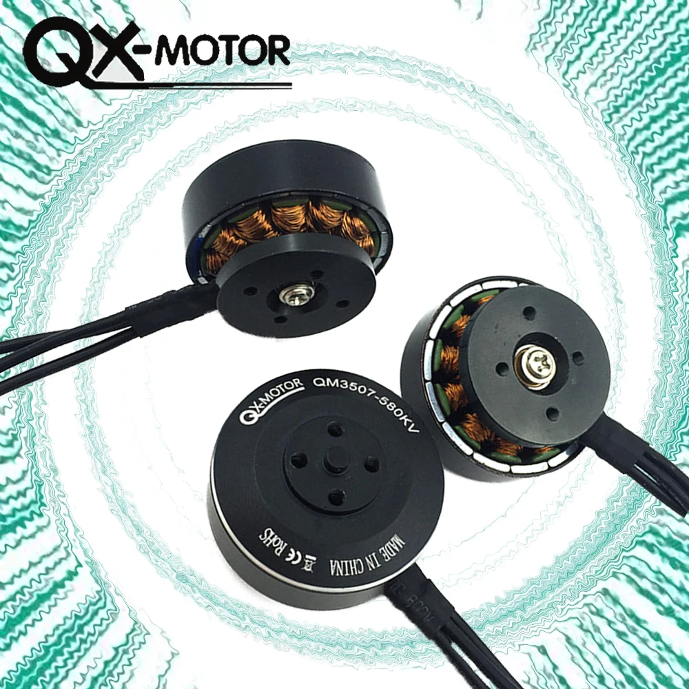 

QX-MOTOR Brushless Motor QM3507 380KV 580KV 680KV CW CCW For RC Multirotor Quadcopter Hexa Drone Parts