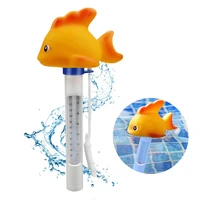 swimming pool floating thermometer cute fish water spa temperature measure meter cartoon pond water temperature monitor gauge