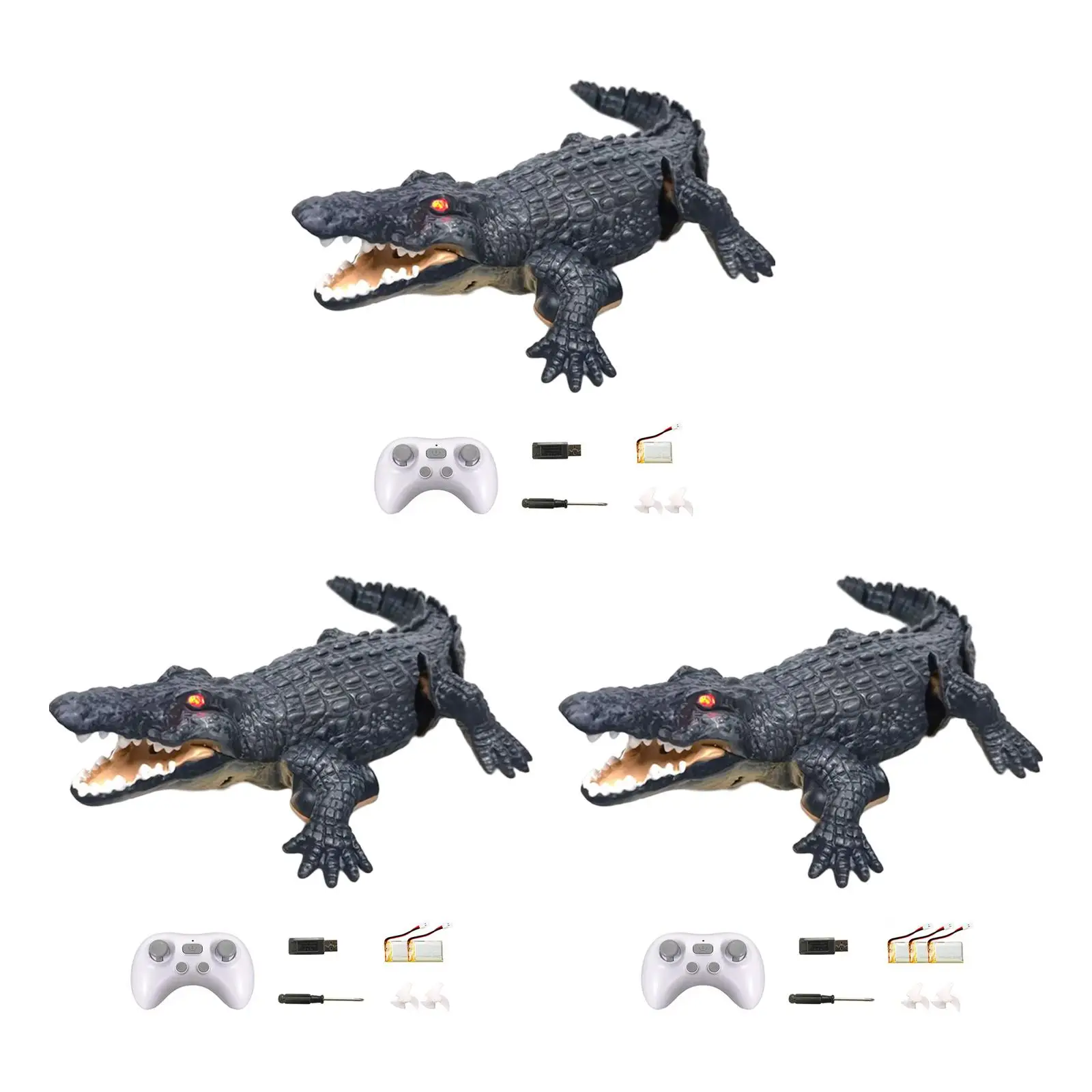

RC Alligator Car RC Boat Toys Remote Control Boat Toy Electronic RC Alligator for Bathroom Tube Ponds River Kids and Adults
