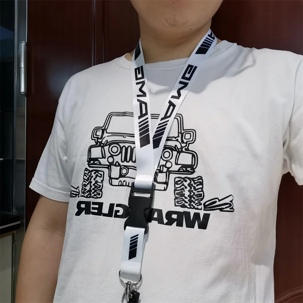 Автомобильный брелок Amg нейлоновые длинные ремешки шейные ремни для