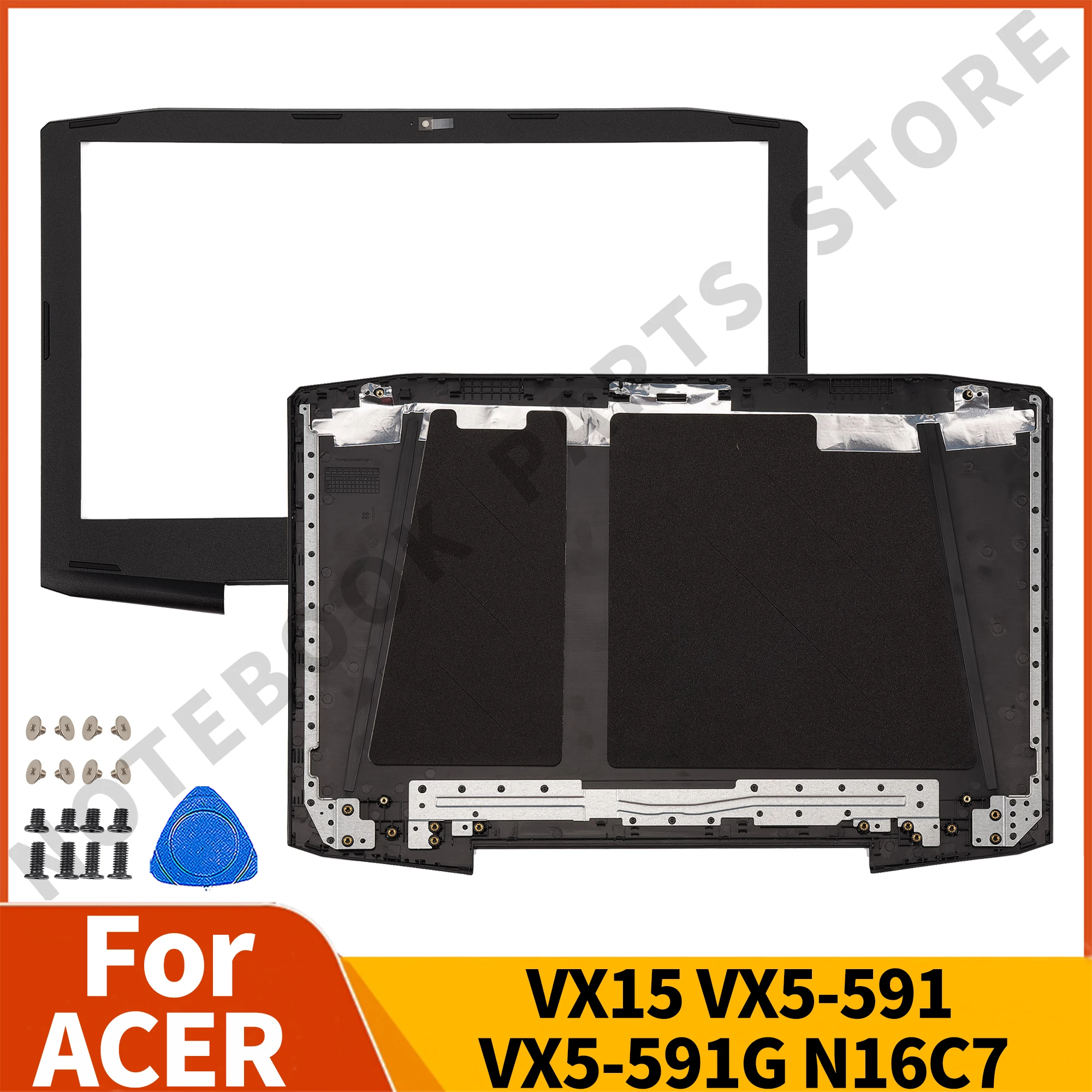 Новые детали для ноутбуков ACER VX15 VX5-591 N16C7 задняя крышка ЖК/Передняя Задняя крышка