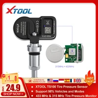 original xtool ts100 tire pressure sensor 433315mhz tpms car tire pressure monitor sensor for most car tire pressure gauge