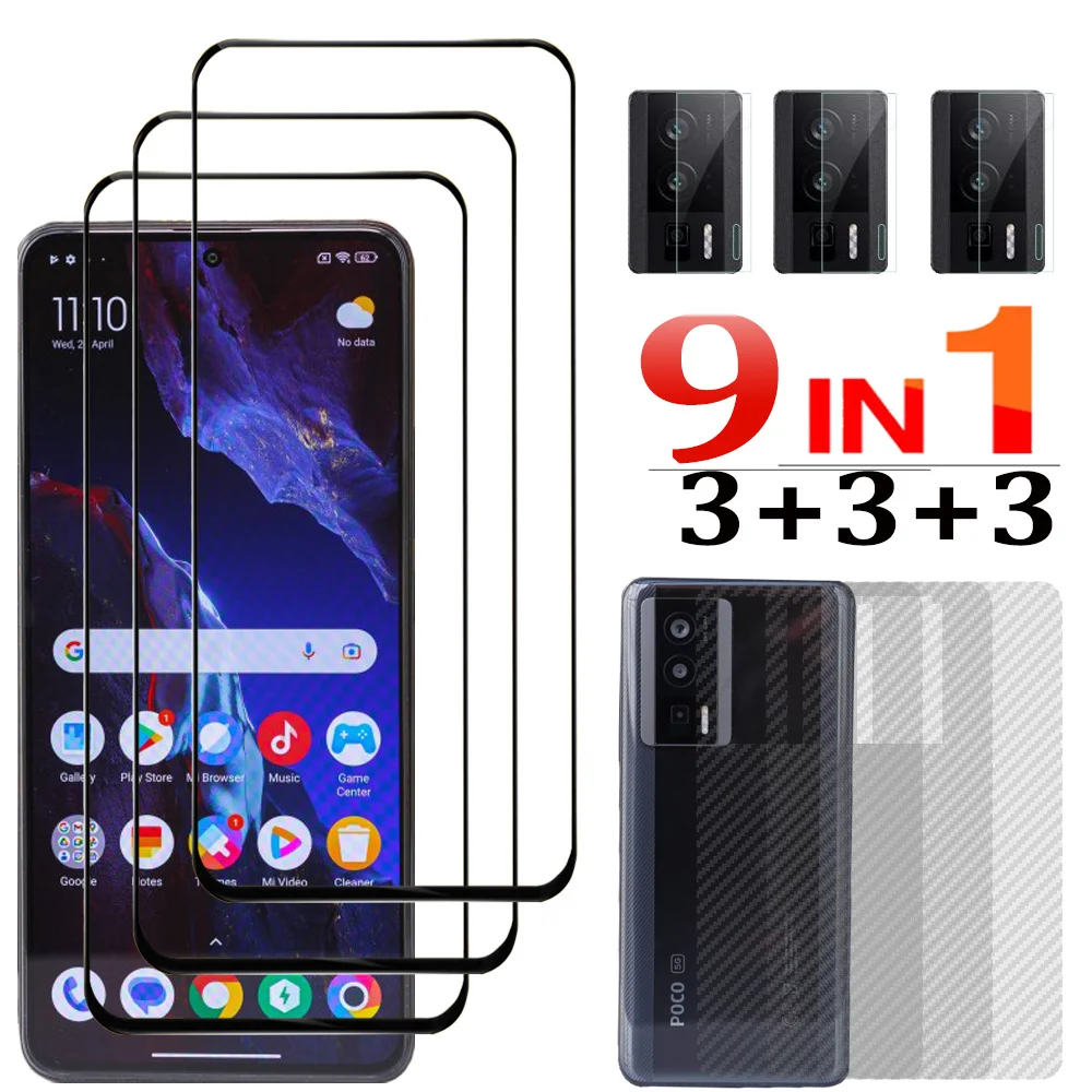 

Movie,Poco F5 Pro Pelicula de Vidro Temperado PocoF5 Pro Screen Protector Glass For Xiaomi Poco F3 F4 GT F5 Pro 5G Tempered Glass & Camera Protetion & Back Film Poko F-5 Full Cover Film Pocco f5 Phone Front Glass