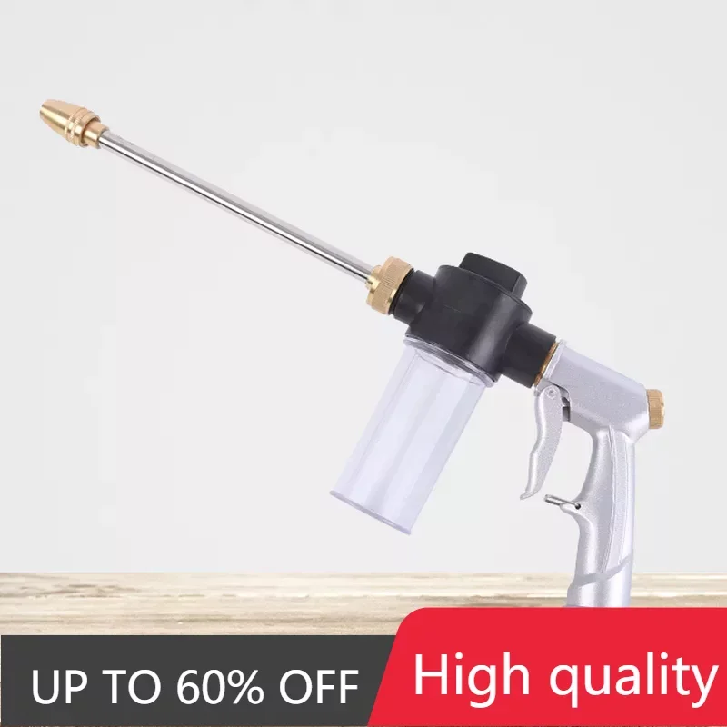 

New High Pressure Washer Water Gun garden hose nozzle Spray sprayer For Water jet Foam Pot Car power Cleaning Tool