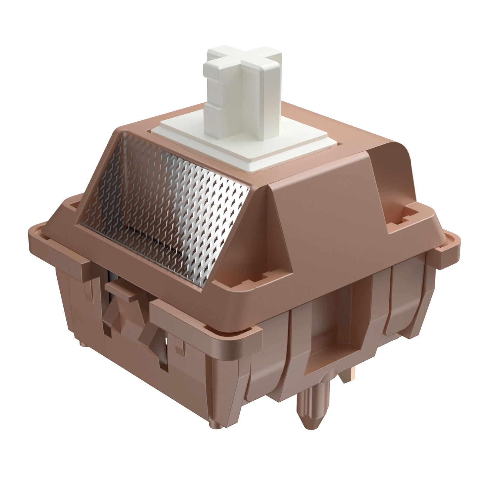 Линейные переключатели DUROCK Mocha Silk Full POK 56 г 5 контактов механические клавиатуры