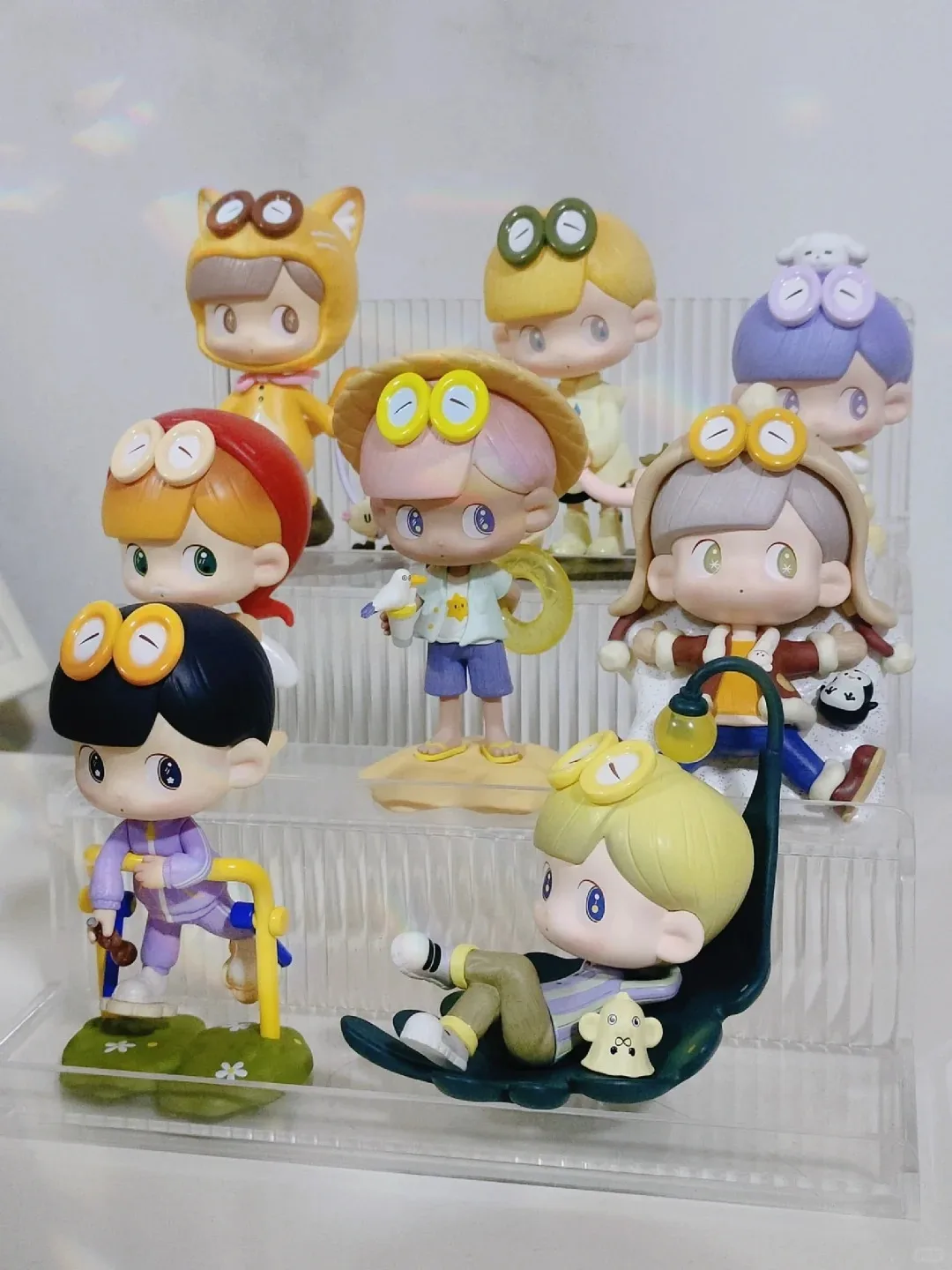 Оригинальная ежедневная микро-серия Lilios аниме-фигурка модель милая кукла