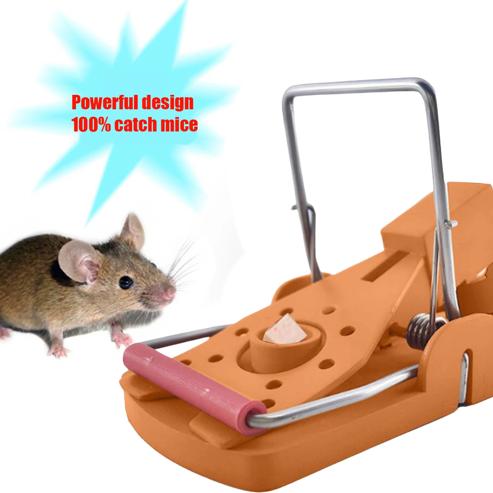 

Mouse Traps Indoor Mice Traps For House Reusable Small Mouse Catcher With Sensitive Trigger For Warehouses Gardens Kitchens