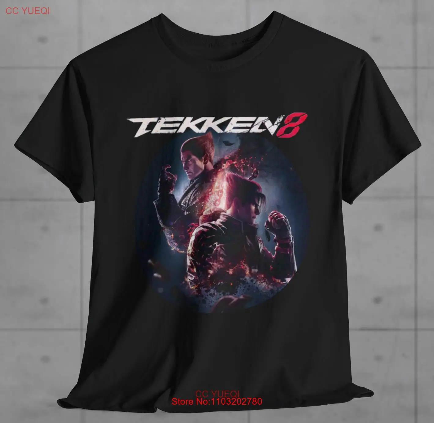 Игровая футболка Tekken 8 подарок для любителей игр