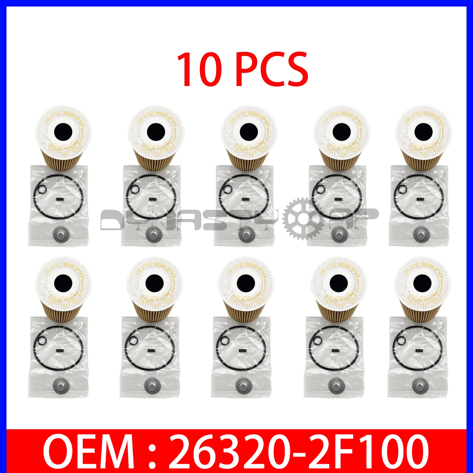 Масляные фильтры 1/4/10 шт. 263202 F100 Для 2 0 дизельного R-двигателя для Hyundai Kia 26320-2F100