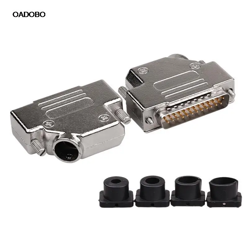

Needle DB25 parallel male female head shell 2 rows of 25 core metal shell line bevel side line of 45 degrees