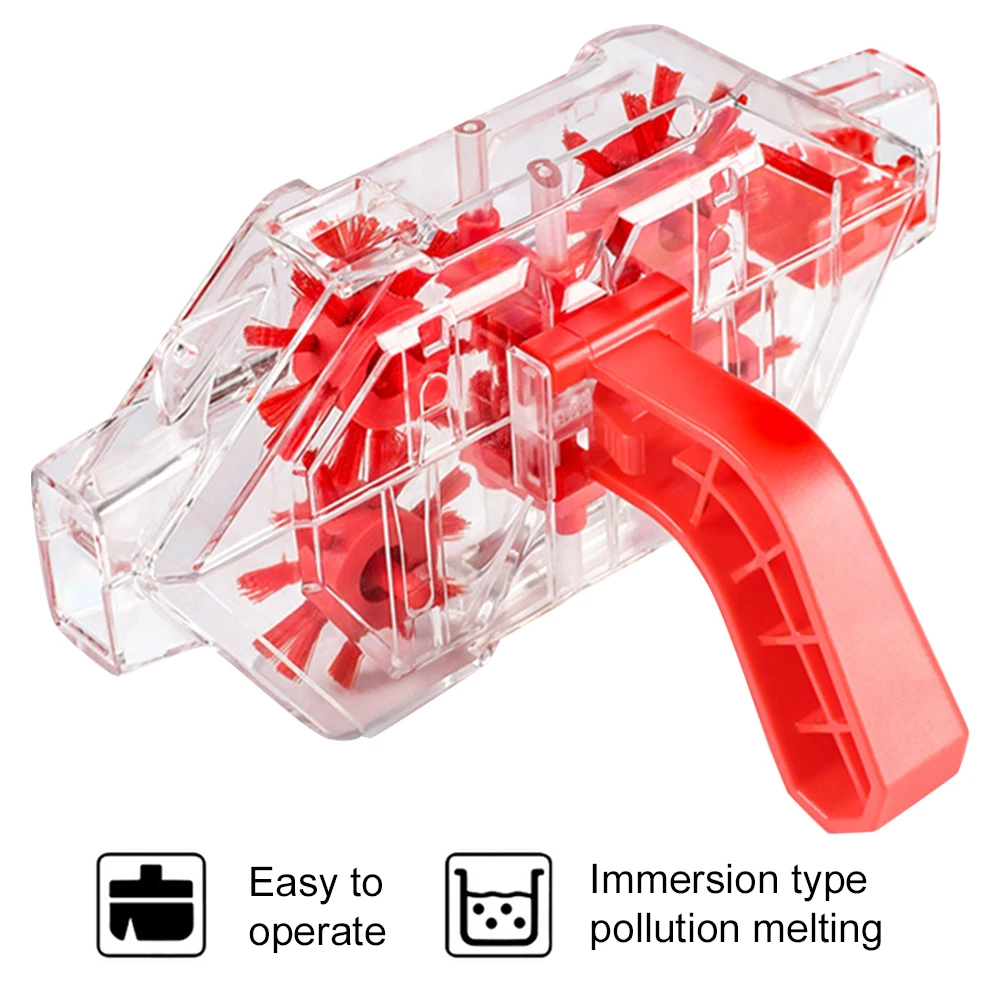 Скруббер для цепи портативные велосипедные щетки скруббер инструмент мытья