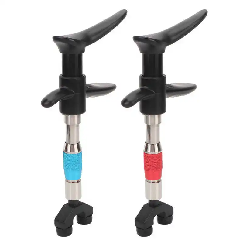 

Spinal Therapy Tool Adjustable 4 Head Chiropractic Adjusting Tool Manual Stainless Steel with Aluminum Case for Home for Back