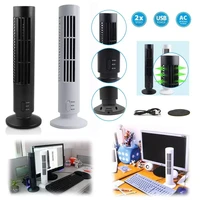 portable usb vertical bladeless fan chargeable mini air condition fan desk fan cooling tower fan for homeoffice highlow wind