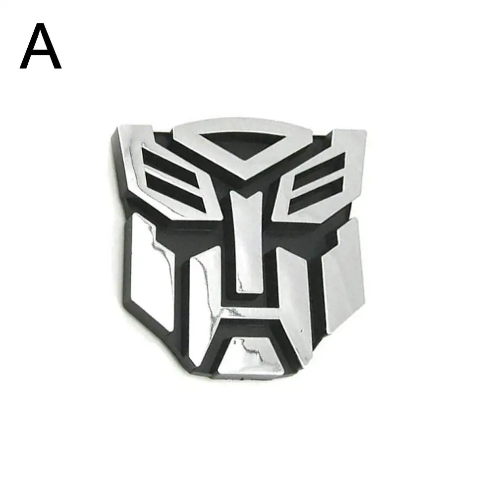 

3D-наклейки Для Авто: Трансформирующаяся Эмблема Десептиконов, Крутой Логотип Автоботов Для Заднего Стекла