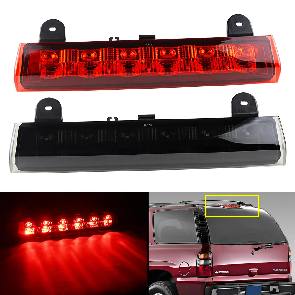 

1PCS LED third brake light for GMC Yukon / XL 2000-2006 12V high position brake light For Chevrolet Tahoe Suburban 15170955