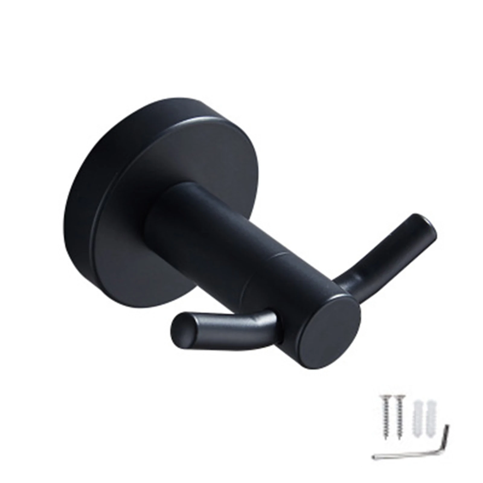 

Stainless Steel Bathroom Hook Wall-mounted Towel Hook Punch-free Paste Heavy Duty Waterproof for Hanging Coats Hats