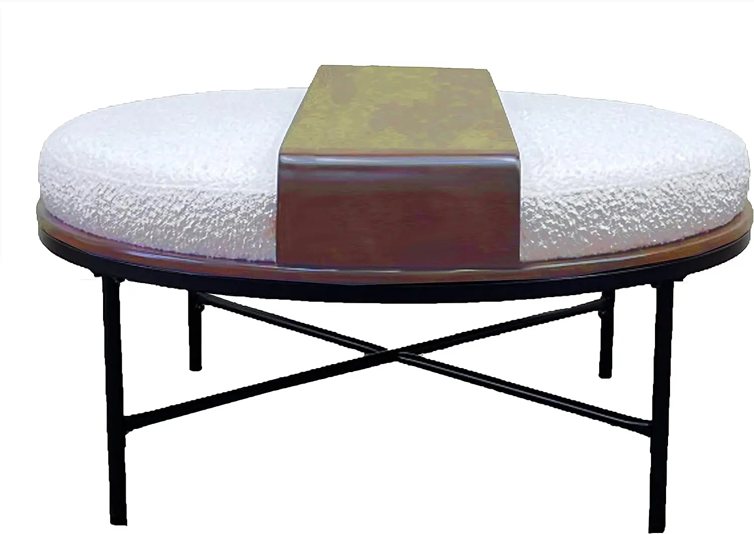 

Cast Table, Dia 31.5", Light Beige