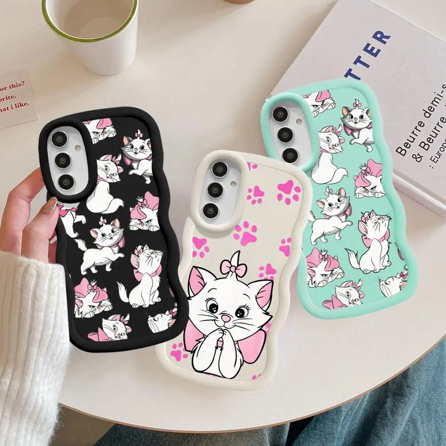 Чехол для телефона с рисунком Disney Marie Cat Vivo Y36 Y38 5G Y50 Y56 Y78 Y91 Y91C Y93 Y100 Y200 V25 V25E V29 V30 V27 Pro