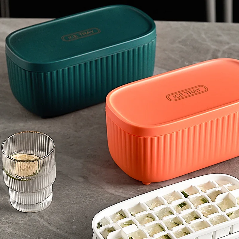 

Форма для льда, домашняя льдогенератор, большая коробка для льда, силиконовая коробка для хранения льда, наборы кухонных гаджетов, барный ин...