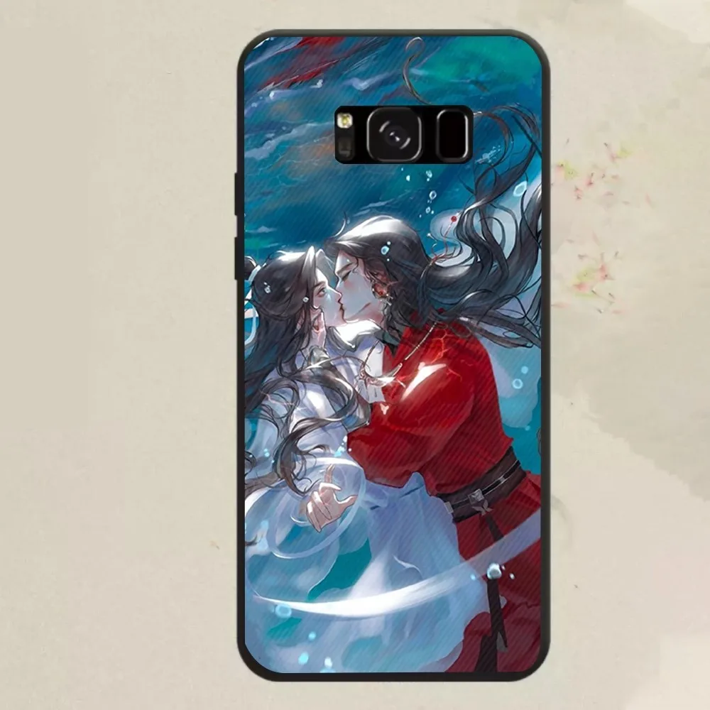 Чехол для телефона Hua Cheng Xie Llian Samsung Galaxy A52 A12 A51 S21 Edge S22 ULTRA S23 S20LITE Plus Ultra Black Cover