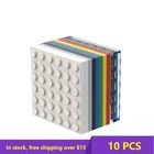 1 шт. кубики MOC совместимые сборные детали 3958 пластина 6x6 для строительных блоков детали сделай сам светящийся блок кирпичная кладка
