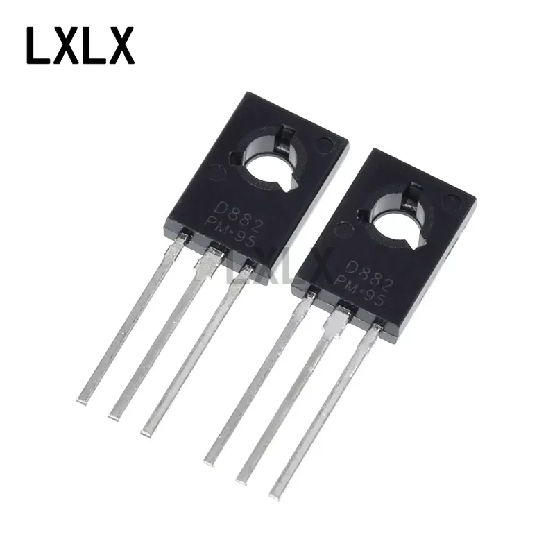 

50PCS 2SD882-P D882 TO-126/SOT89 882 Direct Plug NPN Transistor Audio Amplifier Switching Transistor
