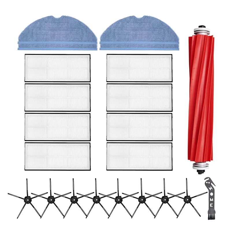 

Запчасти для пылесоса Roborock S7 T7S T7S Plus, основная боковая щетка, фильтр НЕРА, насадка на швабру